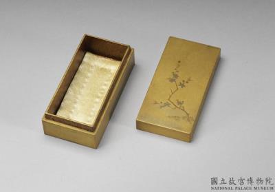 图片[2]-Small lacquer box with plum decor, Ch’ing dynasty-China Archive